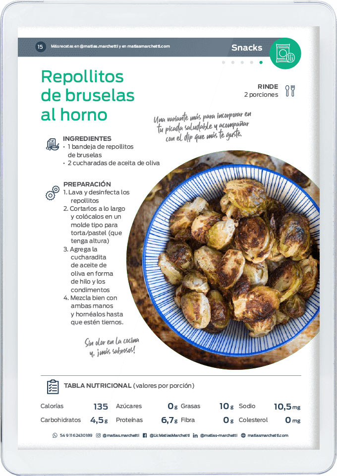 +Recetas Snacks MarchettiRules