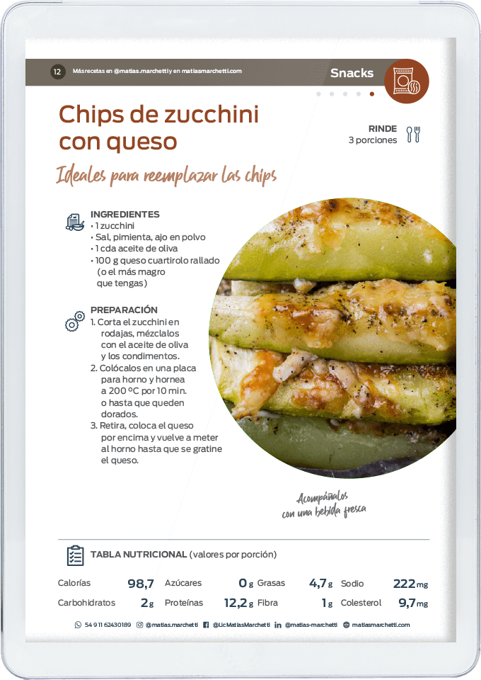 +Recetas Vegetariano Snacks MarchettiRules